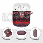 ANZAC Day Sydney Roosters AirPods Case Military Memorial Aboriginal Indigenous Art