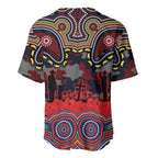 ANZAC Day Sydney Roosters Baseball Jersey Military Memorial Aboriginal Indigenous Art