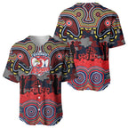ANZAC Day Sydney Roosters Baseball Jersey Military Memorial Aboriginal Indigenous Art