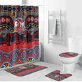 ANZAC Day Sydney Roosters Bathroom Set Military Memorial Aboriginal Indigenous Art