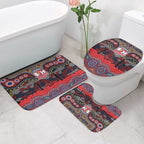 ANZAC Day Sydney Roosters Bathroom Set Military Memorial Aboriginal Indigenous Art