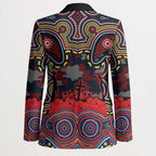 ANZAC Day Sydney Roosters Blazer Military Memorial Aboriginal Indigenous Art
