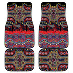 ANZAC Day Sydney Roosters Car Mats Military Memorial Aboriginal Indigenous Art