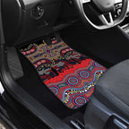 ANZAC Day Sydney Roosters Car Mats Military Memorial Aboriginal Indigenous Art