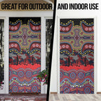 ANZAC Day Sydney Roosters Door Cover Military Memorial Aboriginal Indigenous Art