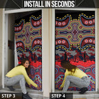 ANZAC Day Sydney Roosters Door Cover Military Memorial Aboriginal Indigenous Art
