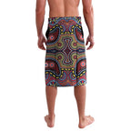 ANZAC Day Sydney Roosters Lavalava Military Memorial Aboriginal Indigenous Art