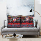 ANZAC Day Sydney Roosters Pillow Cover Military Memorial Aboriginal Indigenous Art