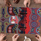 ANZAC Day Sydney Roosters Puzzle Military Memorial Aboriginal Indigenous Art