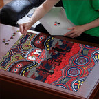 ANZAC Day Sydney Roosters Puzzle Military Memorial Aboriginal Indigenous Art