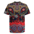 ANZAC Day Sydney Roosters Rugby Jersey Military Memorial Aboriginal Indigenous Art