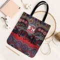 ANZAC Day Sydney Roosters Tote Bag Military Memorial Aboriginal Indigenous Art