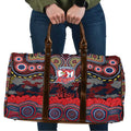 ANZAC Day Sydney Roosters Travel Bag Military Memorial Aboriginal Indigenous Art