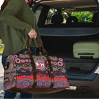 ANZAC Day Sydney Roosters Travel Bag Military Memorial Aboriginal Indigenous Art