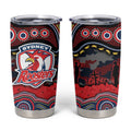 ANZAC Day Sydney Roosters Tumbler Cup Military Memorial Aboriginal Indigenous Art