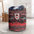 ANZAC Day St George Illawarra Dragons Laundry Basket Military Memorial Aboriginal Indigenous Art