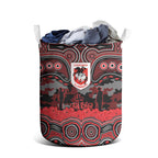 ANZAC Day St George Illawarra Dragons Laundry Basket Military Memorial Aboriginal Indigenous Art