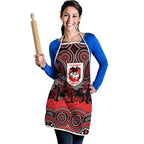 ANZAC Day St George Illawarra Dragons Apron Military Memorial Aboriginal Indigenous Art