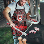 ANZAC Day St George Illawarra Dragons Apron Military Memorial Aboriginal Indigenous Art