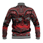 ANZAC Day St George Illawarra Dragons Baseball Jacket Military Memorial Aboriginal Indigenous Art