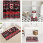 ANZAC Day St George Illawarra Dragons Bathroom Set Military Memorial Aboriginal Indigenous Art