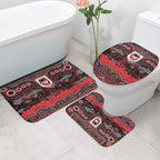 ANZAC Day St George Illawarra Dragons Bathroom Set Military Memorial Aboriginal Indigenous Art