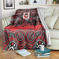 ANZAC Day St George Illawarra Dragons Blanket Military Memorial Aboriginal Indigenous Art