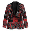 ANZAC Day St George Illawarra Dragons Blazer Military Memorial Aboriginal Indigenous Art