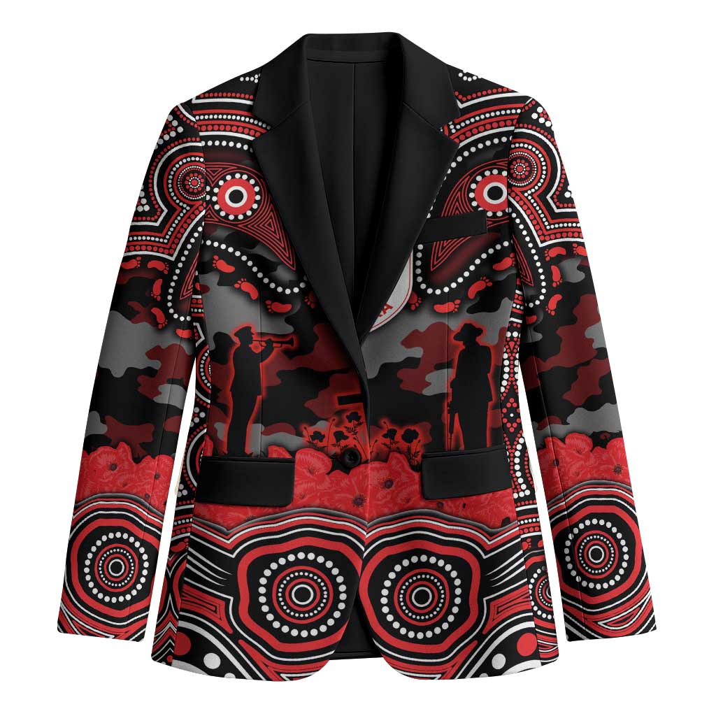 ANZAC Day St George Illawarra Dragons Blazer Military Memorial Aboriginal Indigenous Art