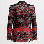 ANZAC Day St George Illawarra Dragons Blazer Military Memorial Aboriginal Indigenous Art