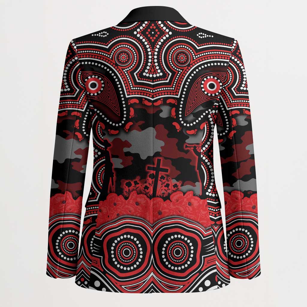 ANZAC Day St George Illawarra Dragons Blazer Military Memorial Aboriginal Indigenous Art