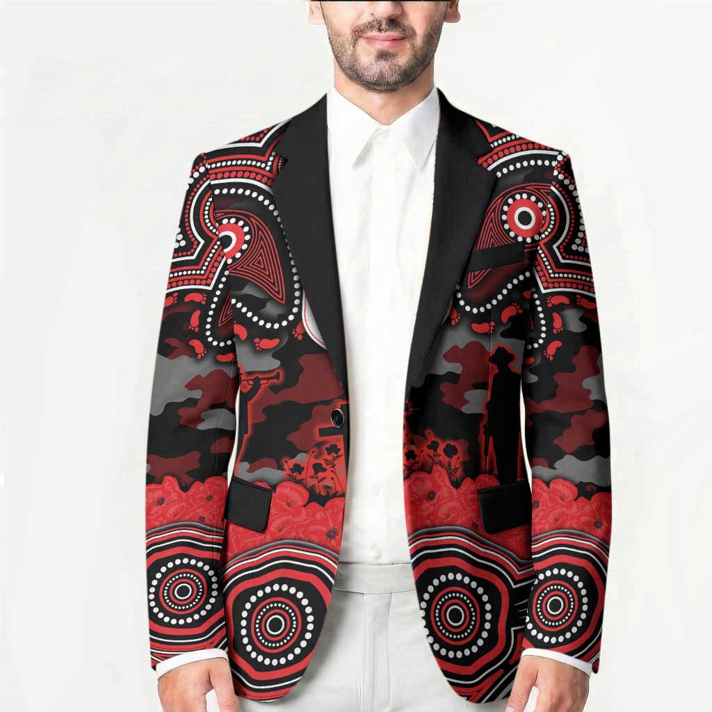 ANZAC Day St George Illawarra Dragons Blazer Military Memorial Aboriginal Indigenous Art