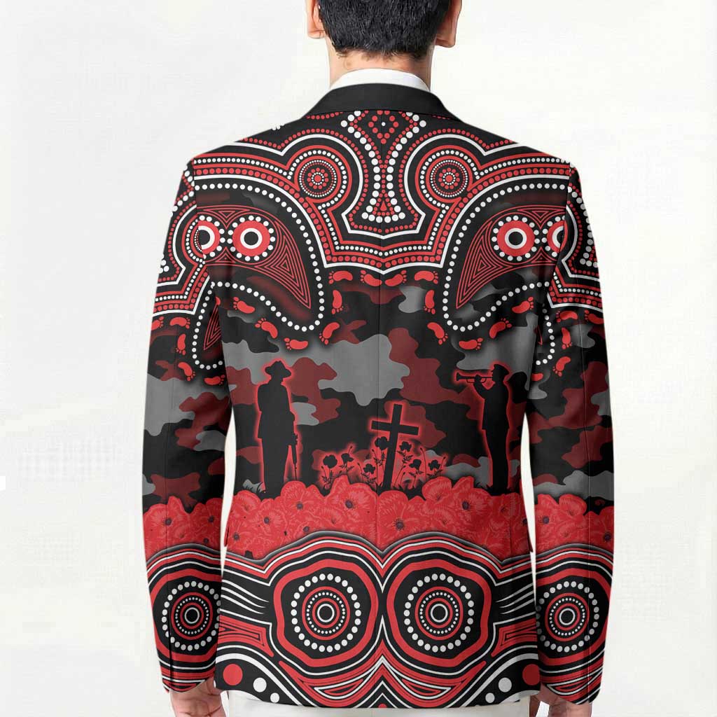ANZAC Day St George Illawarra Dragons Blazer Military Memorial Aboriginal Indigenous Art