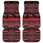 ANZAC Day St George Illawarra Dragons Car Mats Military Memorial Aboriginal Indigenous Art