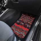 ANZAC Day St George Illawarra Dragons Car Mats Military Memorial Aboriginal Indigenous Art