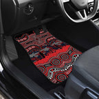 ANZAC Day St George Illawarra Dragons Car Mats Military Memorial Aboriginal Indigenous Art