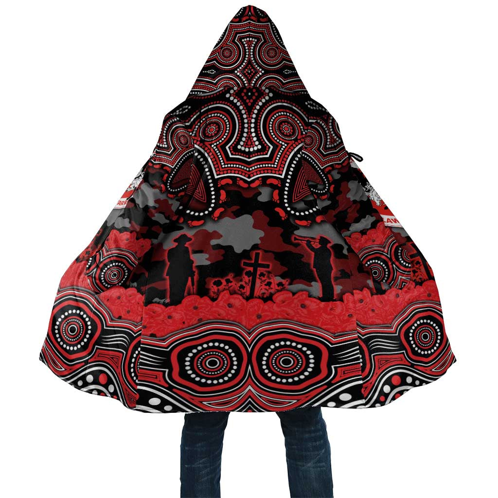 ANZAC Day St George Illawarra Dragons Cloak Military Memorial Aboriginal Indigenous Art