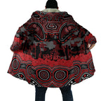 ANZAC Day St George Illawarra Dragons Cloak Military Memorial Aboriginal Indigenous Art