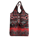 ANZAC Day St George Illawarra Dragons Grocery Bag Military Memorial Aboriginal Indigenous Art