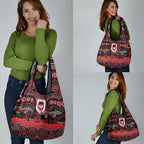 ANZAC Day St George Illawarra Dragons Grocery Bag Military Memorial Aboriginal Indigenous Art