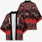 ANZAC Day St George Illawarra Dragons Kimono Military Memorial Aboriginal Indigenous Art