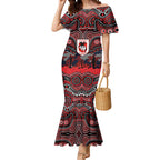 ANZAC Day St George Illawarra Dragons Mermaid Dress Military Memorial Aboriginal Indigenous Art