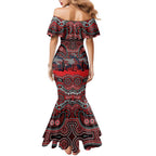 ANZAC Day St George Illawarra Dragons Mermaid Dress Military Memorial Aboriginal Indigenous Art