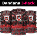 ANZAC Day St George Illawarra Dragons Neck Gaiter Military Memorial Aboriginal Indigenous Art
