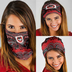 ANZAC Day St George Illawarra Dragons Neck Gaiter Military Memorial Aboriginal Indigenous Art