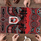 ANZAC Day St George Illawarra Dragons Puzzle Military Memorial Aboriginal Indigenous Art