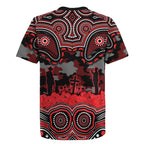 ANZAC Day St George Illawarra Dragons Rugby Jersey Military Memorial Aboriginal Indigenous Art