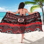 ANZAC Day St George Illawarra Dragons Sarong Military Memorial Aboriginal Indigenous Art
