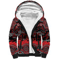 ANZAC Day St George Illawarra Dragons Sherpa Hoodie Military Memorial Aboriginal Indigenous Art
