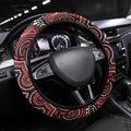ANZAC Day St George Illawarra Dragons Steering Wheel Cover Military Memorial Aboriginal Indigenous Art